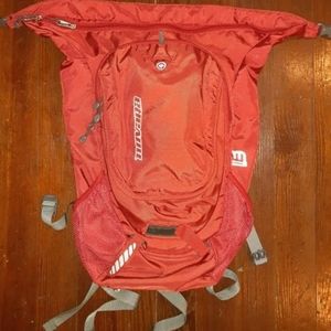 Novara Red Commuter Backpack (cycling, hiking)